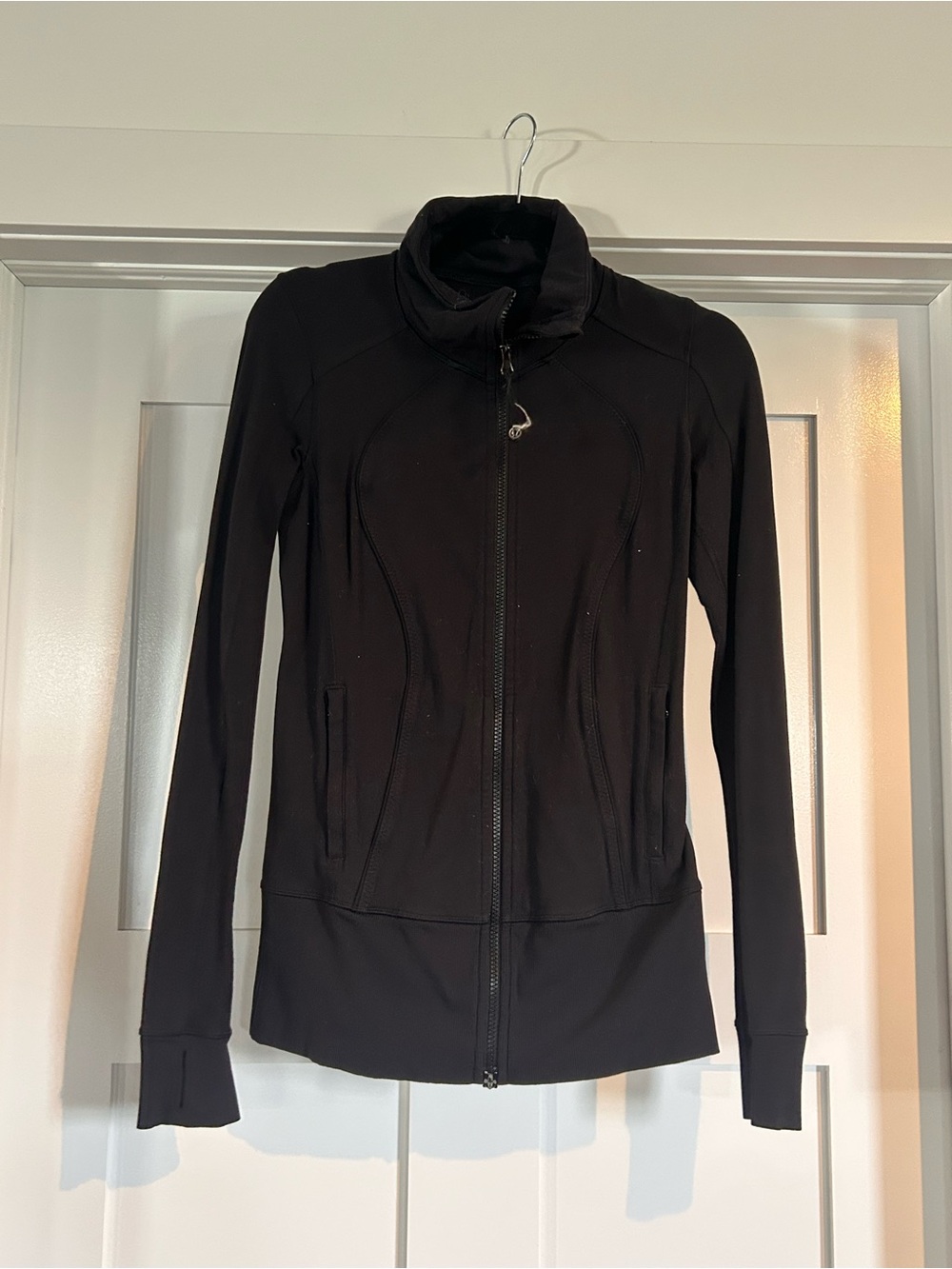 lululemon athletica Black Full-Zip Athletic Jacket